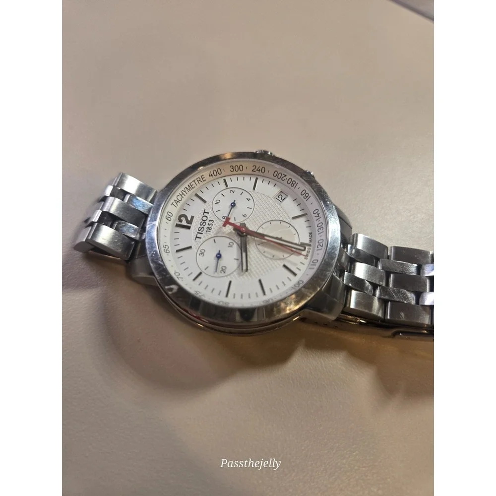 Tissot PRC 200 Chronograph NBA Special Edition Silver Men Watch T055417